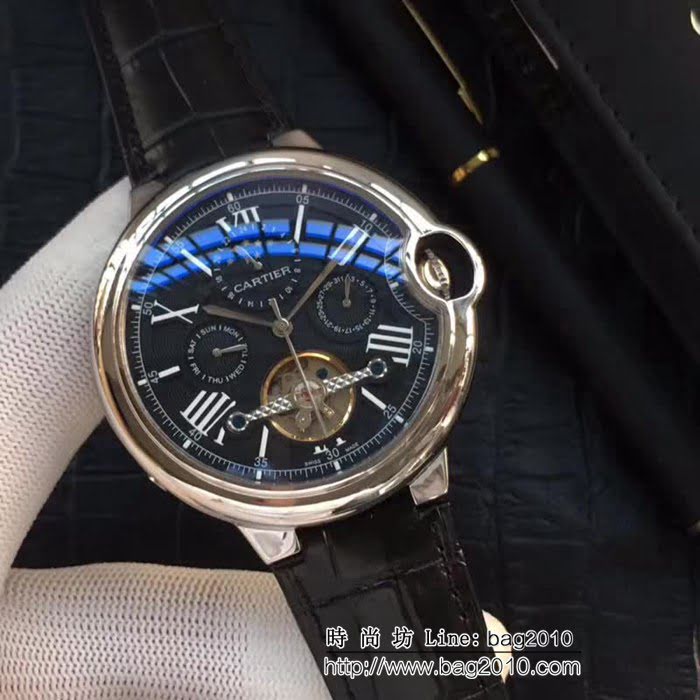 CARTIER卡地亞 至臻精品 全自動機械男士腕表  WSS0648